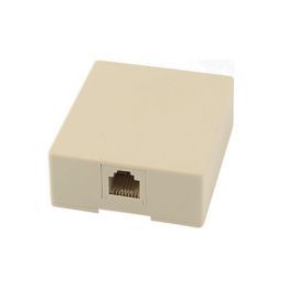 Telephone Modular Surface Jack 