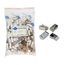 TAC RJ45/8P8C Modular Plug Metal Shield