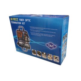TAC 38 Pcs Fiber Optic Termination Kit